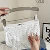 Amor de verano * Ropa interior sin costuras de seda de hielo, pantalones con estampado de máscara, cintura de algodón con entrepierna, calzoncillos de secado rápido para mujer de talla grande