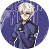 Periférico de Anime Prisión Azul Insignia de Lata Insignia Decoración de Bolsa Colgante Insignia Linda Broche