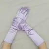 Guantes de protección solar de longitud media para verano, guantes para mujer adulta, guantes elásticos de colores largos de spandex, guantes de etiqueta
