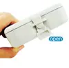 Prótese dentária com espelho Caixa dental com espelho Caixa para dentadura Caixa para dentadura Caixa para dentadura Limpeza dos dentes Caixa de conjunto de armazenamento Caixa de conjunto de dentadura