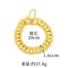 Pulseira Vietnamita de Ouro Areia com Fivela Dupla para Homens e Mulheres, Acessórios de Nicho Versátil Atacado Yiwu, Joias Transfronteiriças do Sudeste Asiático Novos Produtos