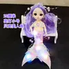 Pendente de boneca de casamento sereia com lantejoulas de fábrica Boneca Boneca Casa de Brinquedo adereços presente para menina brinquedos infantis