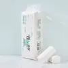 Papel Higiênico Folha Dupla Bambu Montanha Floresta de Cana-de-Açúcar 1400g 12 Rolos Extra Longo Sem Tubo Doméstico Madeira Natural Pacote Família Papel em Rolo