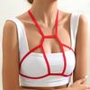 Zhuru fabricante de ropa interior sexy tirante halter tentación lencería sexy uniforme tentación S0013