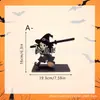 Portarrollos de papel decorativo creativo de madera pintada con temática de Halloween de dibujos animados para mesa de cocina, superventas transfronterizo