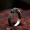Acero Guerrero nuevo anillo de cola de grifo de acero inoxidable anillo de personalidad de fundición de acero de titanio retro europeo y americano joyería
