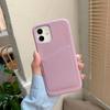 Funda para Teléfono con Ranura para Tarjeta Patrón Lichi Adecuada para Apple Iphone18Pro/17Promax/13 Cubierta Protectora Modelo de Comercio Exterior