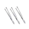 Pinza para cejas de acero inoxidable en ángulo pinza para puntos de cejas pinza para cejas herramienta de maquillaje pinza para depilar cejas multiusos tijeras para cejas