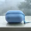 Bolsa de Cosméticos Impermeable Transfronteriza, Bolsa de Almacenamiento de Silicona Simple de Gran Capacidad para Llevar Cosméticos al Salir, con Logo Personalizado