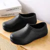 Pantuflas, Zapatos de Algodón Personalizados, Zapatos de Chef Antideslizantes Cálidos con Felpa Plus para Hombre, Pantuflas sin Cordones para Mujer, Pantuflas de Algodón para Hombre, Tendencia Caliente Transfronteriza