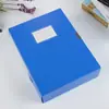 Caja de archivo de oficina directo de fábrica A4 PP material nuevo bolsa de archivo de tres pulgadas caja de datos Jinlishang K89