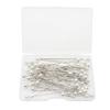 50 piezas en caja de 65 mm de largo color rosa Gris nacarado aguja corte floral para vestido de novia aguja decorativa fija