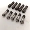 Accesorios de Abrazadera para Mango de Máquina Rectificadora Cabeza de Abrazadera Negra y Blanca Mango de Máquina Rectificadora Cabeza de Bloqueo de Resorte de Tres Mandíbulas 81A Herramientas de Tallado en Jade