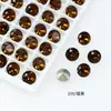 Rhinestones para Decoración de Uñas Color Amarillo Humo Cristal Dongzhou Colección Color Café Melard de Alta Calidad Accesorios de Uñas de Repuesto Huazi