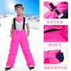 Comercio electrónico transfronterizo Phibee Phoebe Elefante Nuevo Engrosado Personalizado Pantalones de Esquí para Niñas Pantalones de Carga Correa