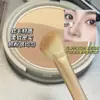 Pincel Gecomo para Sombrear o Nariz em Forma de Foice, Pincel Angulado para Contorno e Sombrear o Nariz, Pincel para Sombrear o Nariz em Forma de Meio Leque, Pincel para Sombrear a Ponte do Nariz, Pincel de Maquiagem