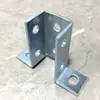 41 Accesorios de Instalación de Soportes para Paneles Fotovoltaicos Base 3D del Cimiento Plan de Montaje Antisismo Parte de Fijación Poste Vertical Acero Canal C