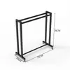 Raquete de badminton raquete de tênis rack de exibição da ilha central da quadra de tênis rack de armazenamento de exibição de raquete de tênis de mesa rack de exibição de tubo de bola