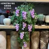 Plantas Verdes Penduradas na Parede Planta-Aranha Flores Artificiais Plantas Verdes Pendentes Samambaias Tubos de Parede Decoração de Teto Folhas de Samambaia Cipós