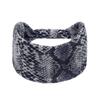 Diadema ancha europea y americana antideslizante bohemia para mujer, moda anudada para entrenamiento, yoga, leopardo, cinta para el pelo, cinta para el pelo