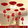 2027 Año Nuevo Año del Caballo Linterna de Carácter de Fortuna 3D Adorno Colgante para Inauguración de Casa Nuevo Hogar Colgante de Pared Decoración de Entrada Festival de Primavera