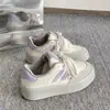 Diseño de nicho amarillo versátiles zapatillas de skate dopamina 2025 primavera nuevo estudiante casual originales zapatillas de plataforma