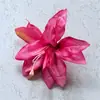 Grampo de cabelo de lírio simulado novo ins doce atmosfera feminina adorno de cabeça acessórios de cabelo adereços de foto clipe de flor de cabelo
