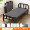 Cama plegable, Cama individual, Cama de siesta, Cama simple para el hogar, Cama de alquiler para adultos, Cama de hierro para dormitorio, Cama doble para oficina