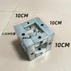 Estructura de Celosía Pequeña de 10x10cm Marco de Fondo de Tubo Cuadrado Galvanizado en Caliente para Eventos de Bodas, Actividades al Aire Libre, Tableros Publicitarios e Iluminación