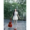 Conjunto de Verano Súper Elegante para Mujer 2025 Nuevo Estilo Ballet Chica Popular Viaje Conjunto Completo Ootd Atuendo Petite