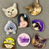 Mascota de anime estrella a figura al por mayor imanes para refrigerador foto DIY imán estéreo personalidad imán acrílico creativo