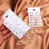 Estilo coreano simple moda exagerada discoteca círculo color mixto multi-pieza 6 pares aretes de círculo grandes y pequeños traje