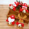 Hong Kong Love Decorações de Natal Pingentes de Árvore de Natal Boneca Velha Segurando Sinos Decorações de Natal Pequenos Presentes