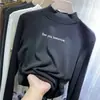 Niñas Niños Polar Cuello Semi-Alto Capa Base Superior Ropa Infantil Invierno Estilo Coreano Ropa Interior Cálida Estampado Lindo Top de Manga Larga