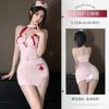 Xianyi Original Sexy Lingerie Uniforme de Enfermeira Tentação Halloween Fantasia de Cosplay Não Precisa Tirar Roupa de Abstinência que Cobre o Quadril 691