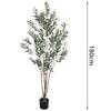 Temu Transfronteiriço Especializado em Plantas Verdes Simuladas, Plantas de Oliveira em Vasos, Sala de Estar Doméstica, Árvores Decorativas Falsas Grandes para Interior, Árvores Simuladas
