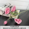 4 Flores Artificiais de Lisianthus para Buquê de Casamento da Noiva, Arranjo de Flores Rosas para Decoração de Entrada de Sala de Estar, Flores Artificiais