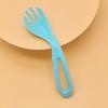 Versión japonesa de palillos de práctica para niños palillos para comer para bebés práctica palillos japoneses vajilla de entrenamiento (cabeza plana)