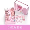 Al por mayor de fábrica tocado para niñas caja de cajón set de regalo pinza para el pelo de bebé coreana generación infantil joyería de 18 piezas