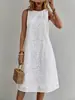 Vestido Casual com Estampa Geométrica Luxo Leve Alto Padrão Verão Transfronteiriço Estação Independente Amazon Saia Elegante Feminina