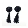 Accesorios de Lencería Sexy, Adhesivos de Silicona para Pezones con Forma de Corazón, Lentejuelas con Forma de Corazón y Borlas, Adhesivos Sexy para Pezones, Adhesivos para Pezones de Encaje con Forma de Gota de Sangre