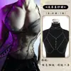 Lobe Lingerie Sexy Gola Halter Transparente Folha Dourada Costas Nuas Sexy Desejo Puro Renda Amarração Saia com Franjas Fenda Faixa na Cintura Masculino Dropshipping