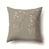 Funda de Almohada Geométrica de Rama de Hoja para Sofá, Funda de Cojín de Oficina de un Solo Lado, Funda de Almohada para Sala de Estar, Funda de Almohada Lumbar para Ciclismo