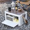 Caja de almacenamiento para camping al aire libre Xingyou, baúl plegable para picnic, caja organizadora, caja de almacenamiento con tapa de madera para coche, caja de almacenamiento