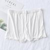 Calças de segurança femininas explosivas leggings de algodão de três pontos tamanho grande leggings respiráveis calças de segurança de orelha de madeira anti-luz