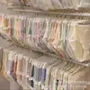 Calcinhas Femininas de Algodão Puro Macio Doce Bonitas Japonesas Cintura Média Verão Cor Sólida Simples Confortáveis