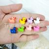 Charms de Resina de Patito para Zapatos DIY Accesorios para Zapatos tipo Clog Dibujos Animados Lindos de Gama Alta Decoración de Hebilla para Zapatos Accesorios Venta al por Mayor