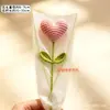 Ramo de ganchillo hecho a mano de doble hoja en forma de corazón, producto terminado transfronterizo, regalo creativo para el Día de la Madre, el Día del Maestro, el Día de San Valentín y el 8 de Marzo