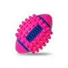 Balón de Rugby con Parches, Juguete para Mascotas de Goma Resistente a la Mordida, Juguete Duradero para Perros, Fabricante Original Venta al por Mayor Personalizada
