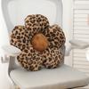 Almohada de Lluvia Azul con Acabado de Lujo, Cojín Transfronterizo con Estampado de Leopardo, Almohada de Felpa para Sofá, Cabecero de Cama, Cojín Decorativo Estilo Ins para Mirador